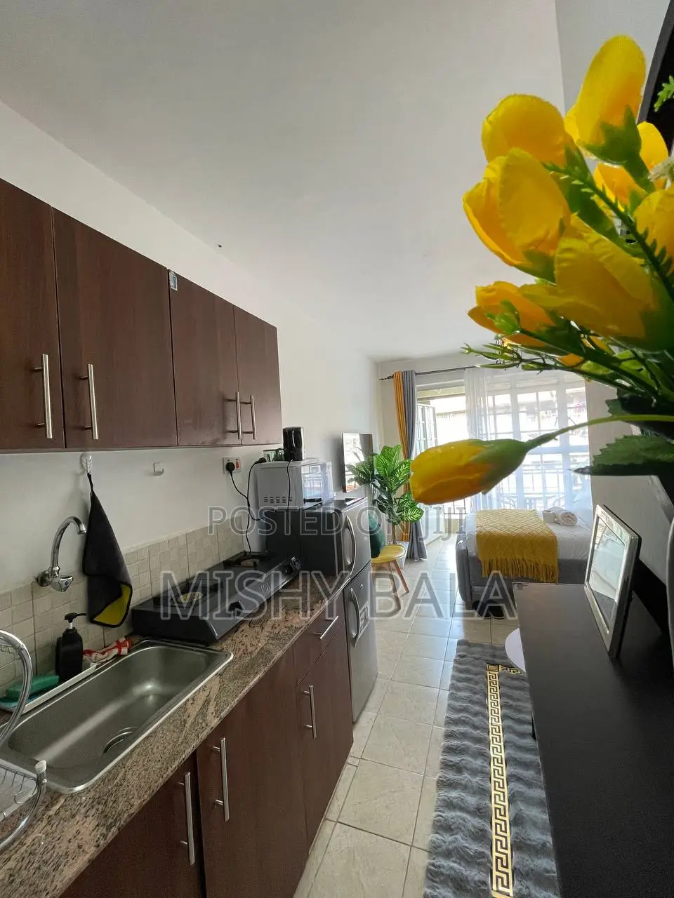 Modern Furnished Studio Close to CBD Malls – Ruaka