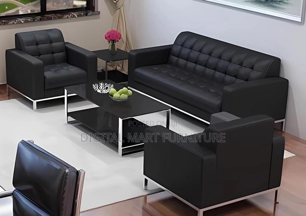 Office Sofa: Enough Space Office Sofa for 5 Person - main view