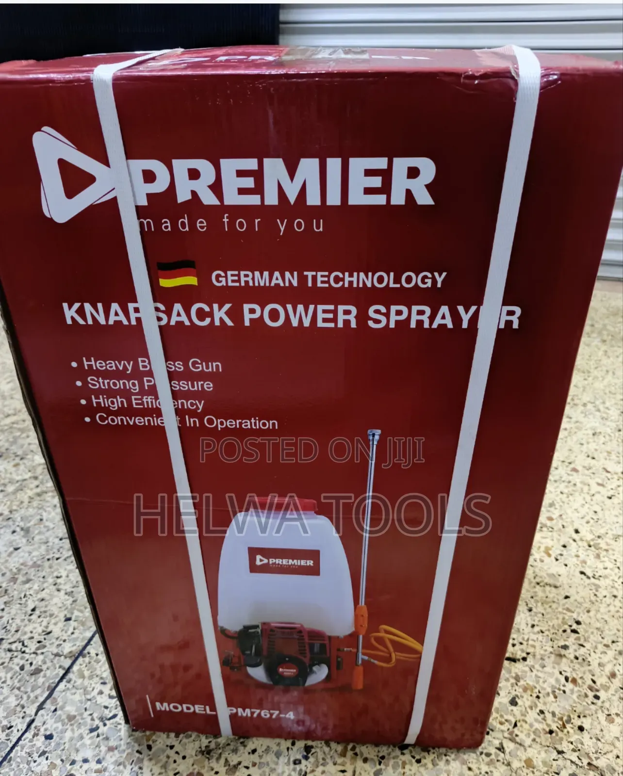 Knapsack Power Sprayer, 4 Stroke