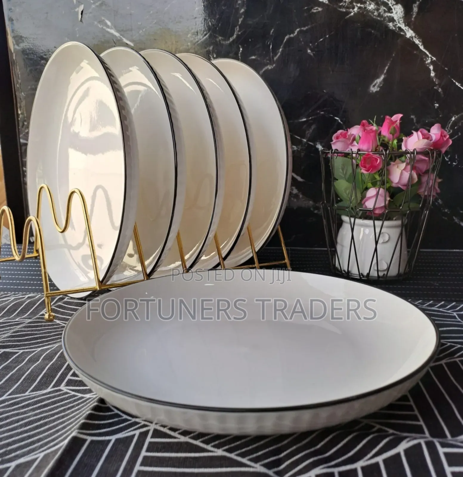 6pcs Japanese Dinner Plates