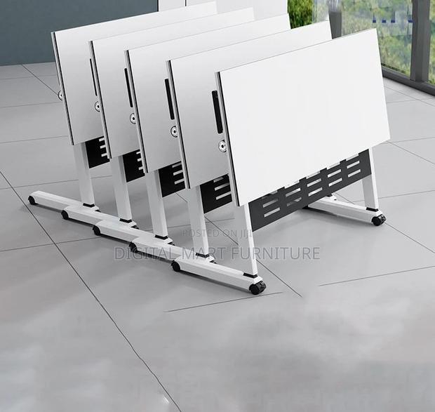 Office Table: Simple Even Kid to Move Portable Office Table