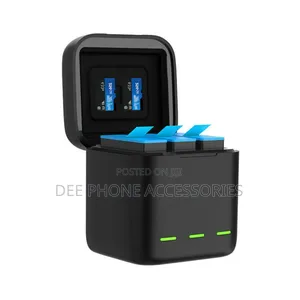 Caisi Gopro Hero 9,19,11,12 Treble Battery Chager
