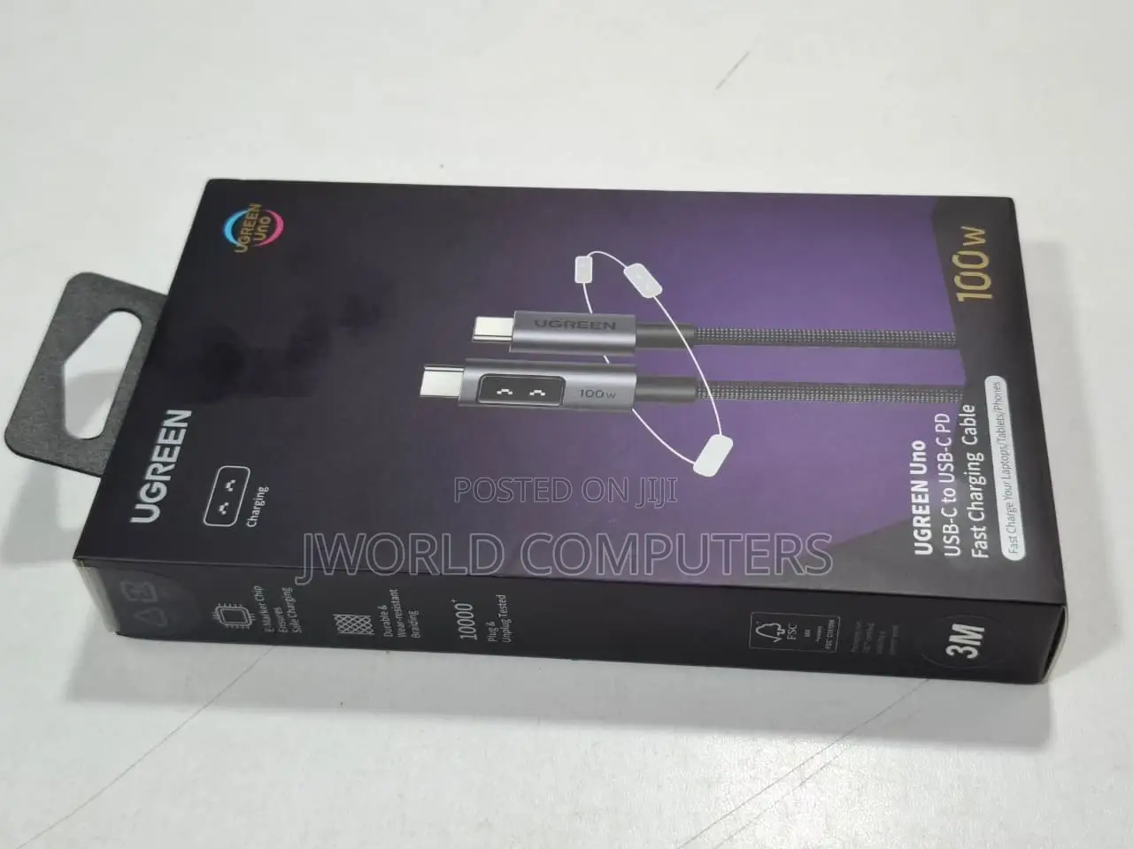 3m Usb-C to Usb-C Cable–100w Fast Charge