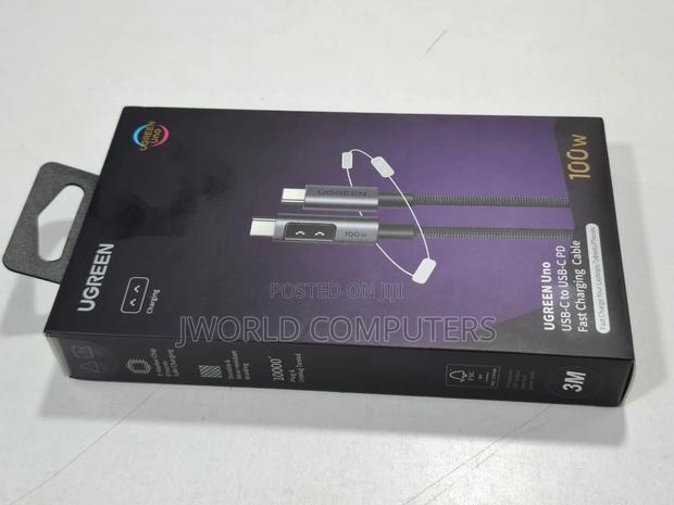 3m Usb-C to Usb-C Cable–100w Fast Charge - main view