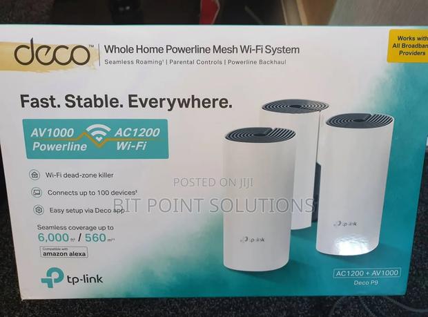 Tp-Link Deco P9 Ac1200 + Av1000 Hybrid Mesh Wifi System - thumbnail 2