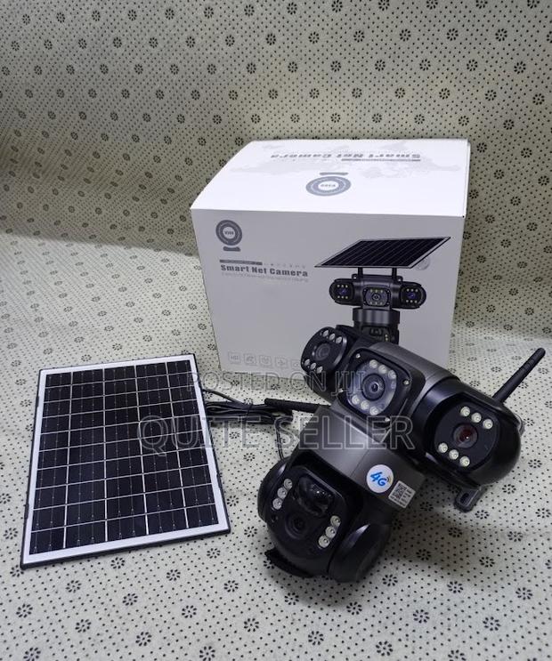 Intelligence 4g (Simcard) V380 Triple Lens Security Camera 4mp