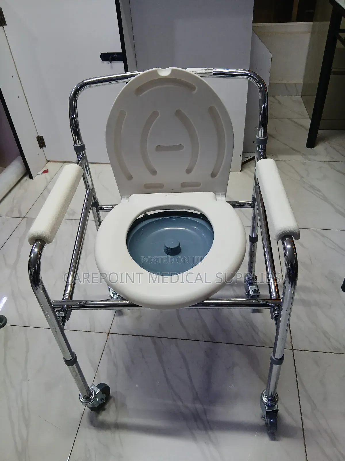 Commode Chair With Wheels
