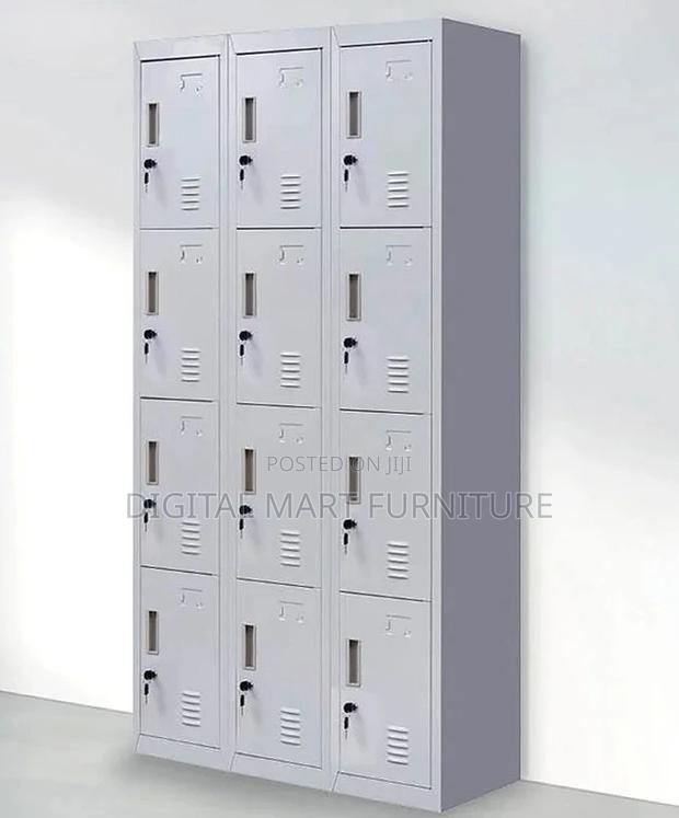 Office Cabinet: Twelve Locker Magistrate Office Storage - thumbnail 3