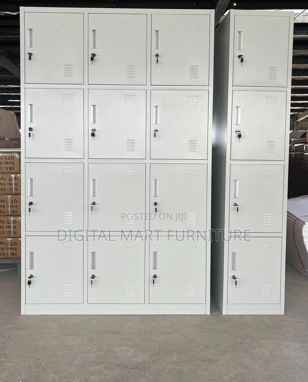 Office Cabinet: Twelve Locker Magistrate Office Storage - thumbnail 5