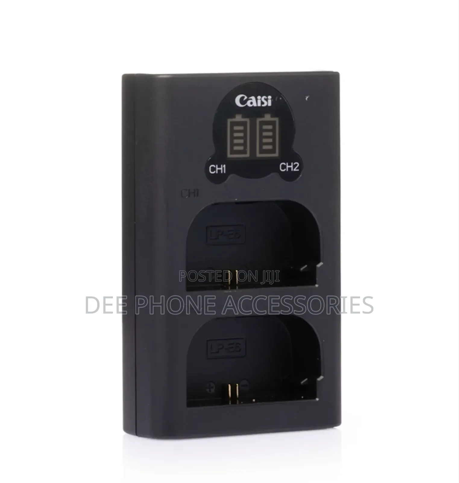 Caisi Dual Charger for Canon Lp E6 Battery