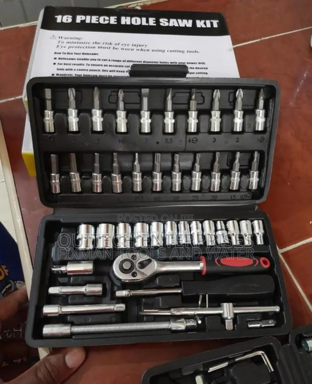 Socket Spanner Set/ 46pc Mechanical Socket Set