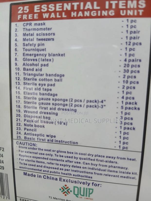 25 Essentials First Aid Kit - thumbnail 2