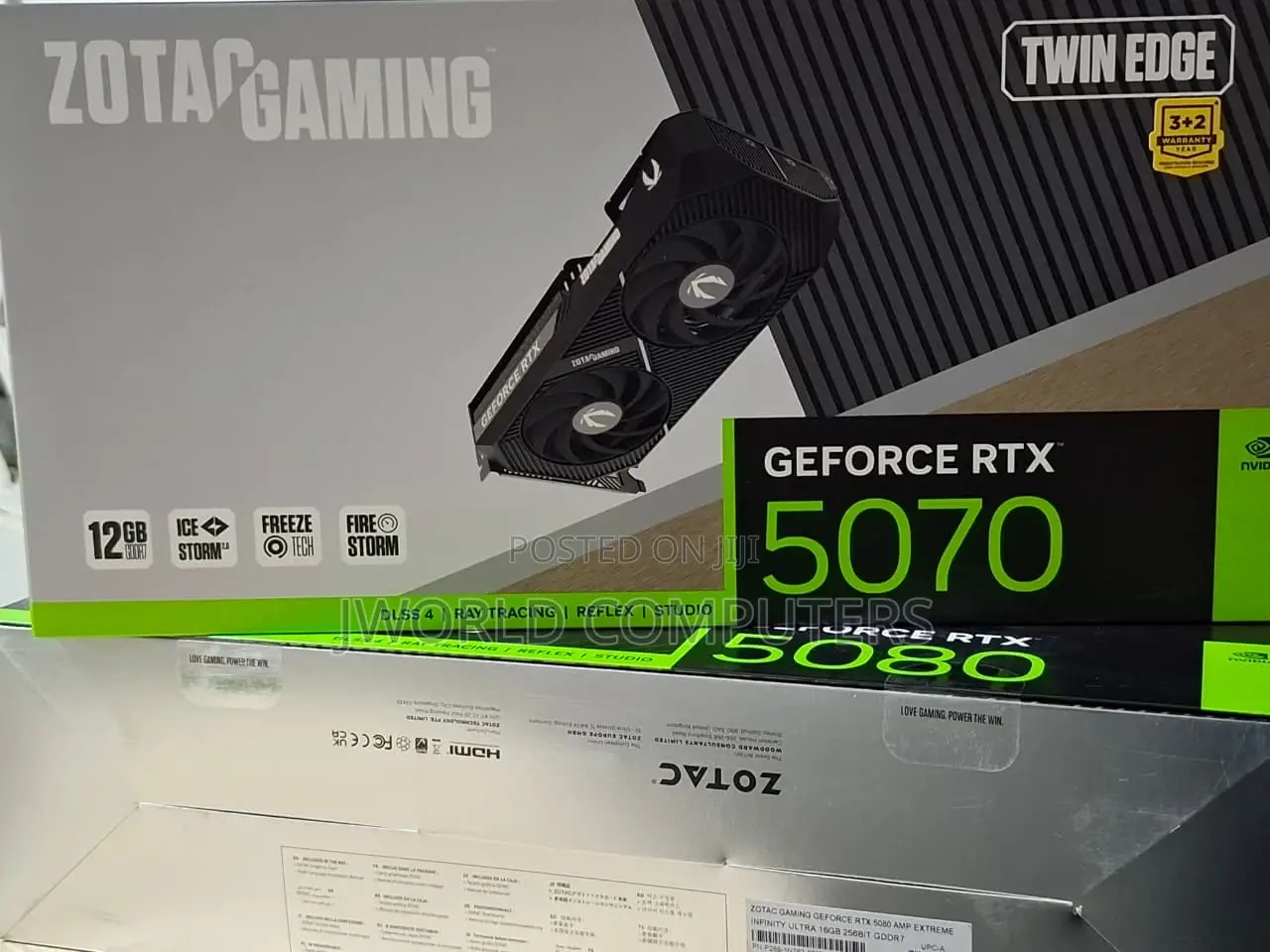 Zotac Gaming Geforce RTX 5070 Twin Edge 12gb Gddr7 Graphics Card
