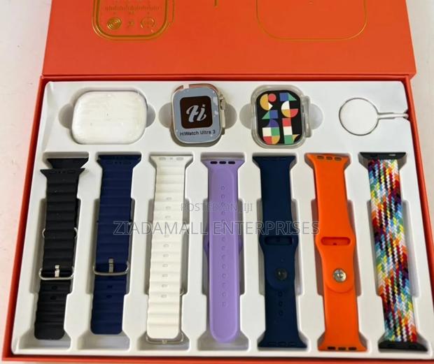 10-in-1 Value Bundle: T900 Ultra 2 Max Smart Watch Suit - main view