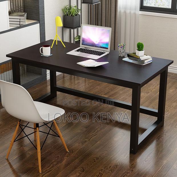 Office Table : 1.2 Meter Metallic Leg Study Office Table - main view