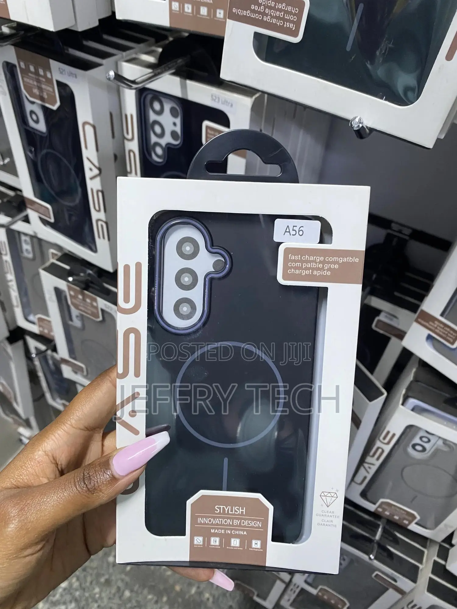 Uecxin Syndee Magnetic Back Case for Samsung Galaxy A56 5g