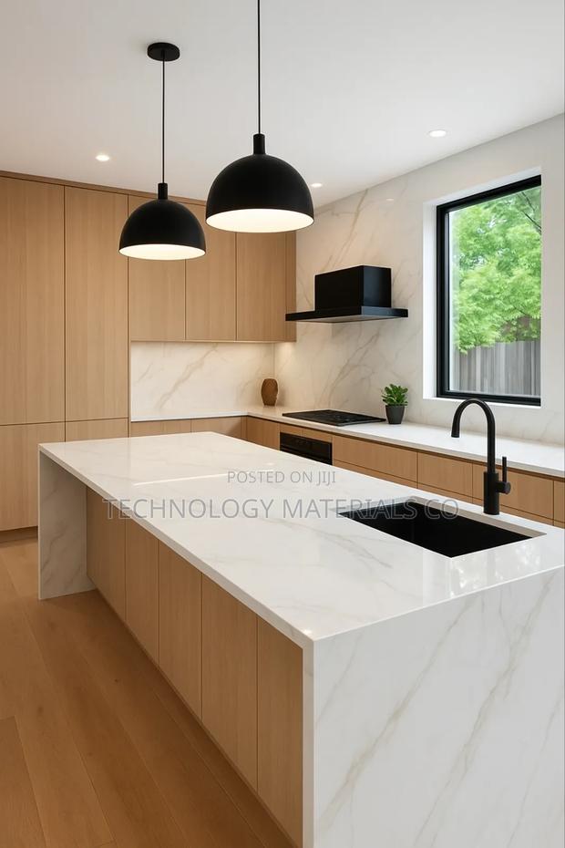 Marvel Gold White Island Sintered Stone 320cm By 160cm - main view