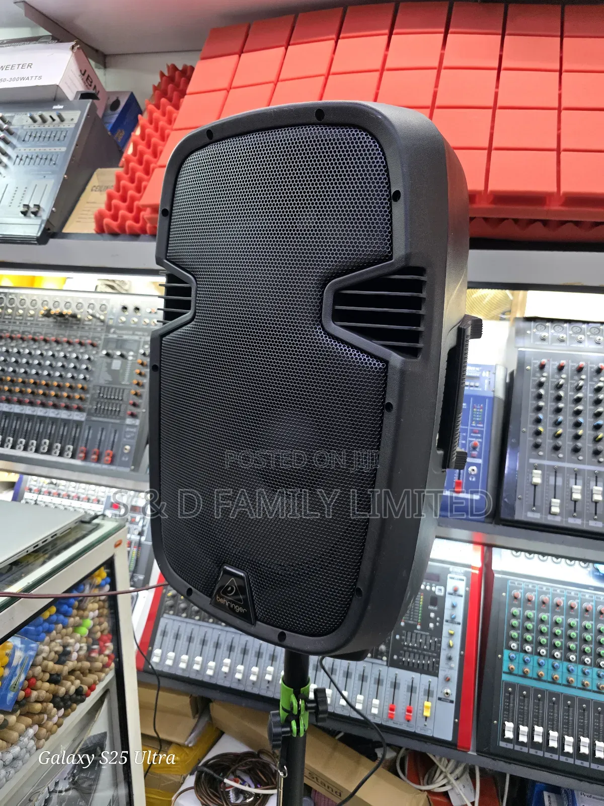 Behringer Pk112a Active Speaker 12 Inch