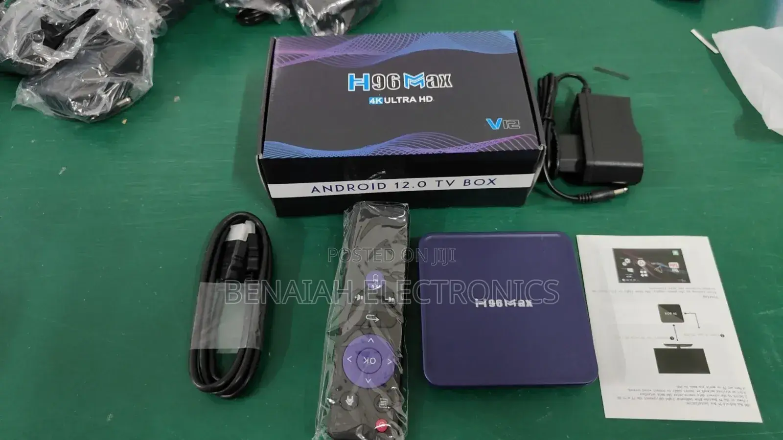 Android Box H96 Ultra Hd, 63gb