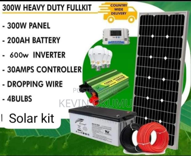 Heavy Duty 300watts Solar Kit