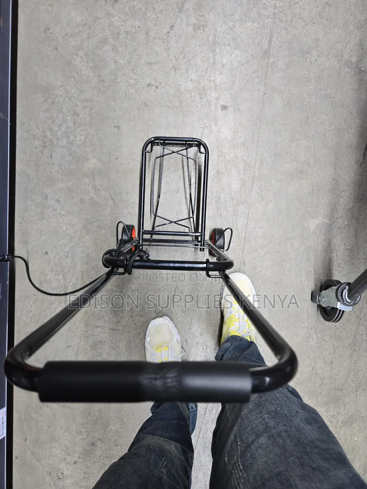 Trolley Foldable Trolleys Mini Hand Truck Aluminium Push Luggage Cart
