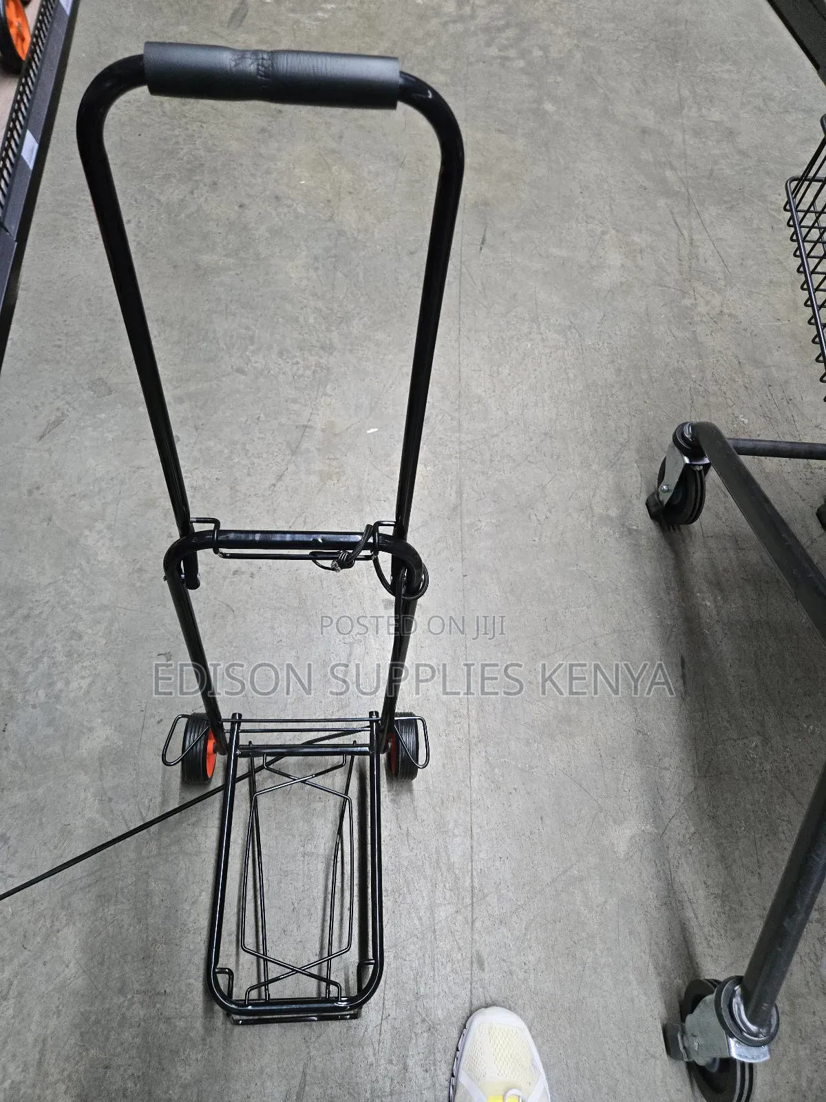 Trolley Foldable Trolleys Mini Hand Truck Aluminium Push Luggage Cart