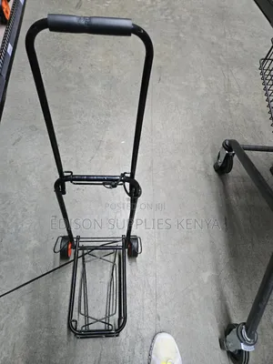 Trolley Foldable Trolleys Mini Hand Truck Aluminium Push Luggage Cart