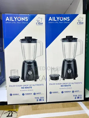 Ailyons 2 in 1 Blender Quality Blender