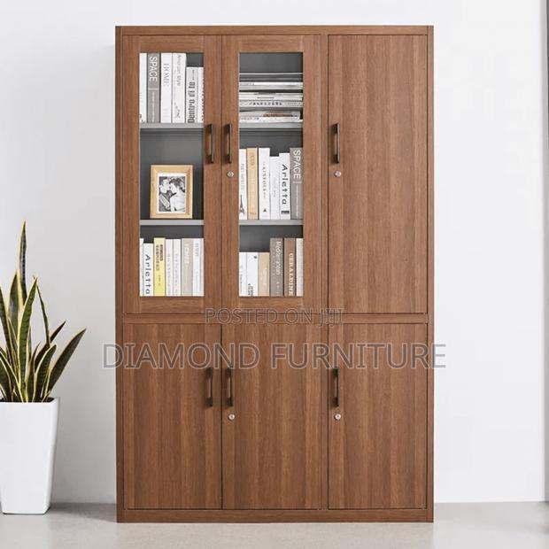 Office Furniture; Wooden Office Cabinet With Lock – Secure Storage