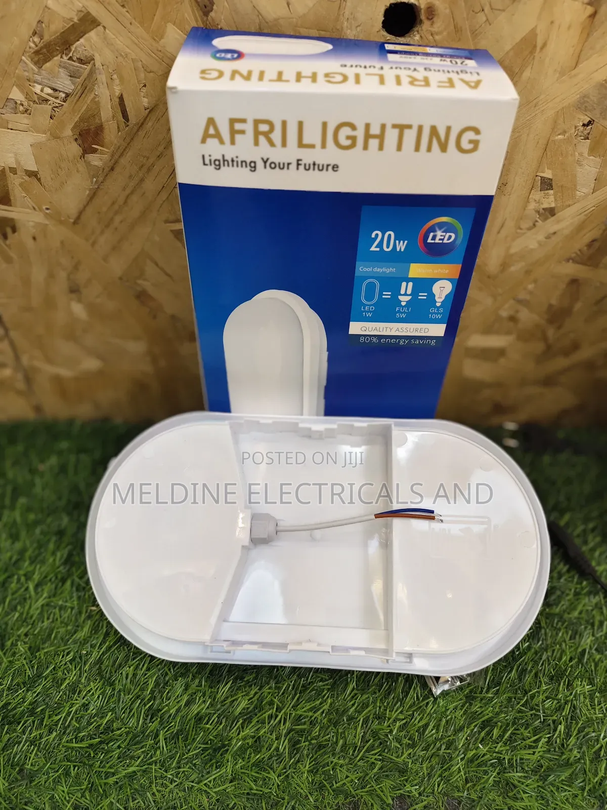 Afrilight Outdoor Oval Bulkhead 20w