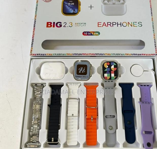  I20 Ultra Max Suit 10in1 – Smartwatch Meets Fitness Tracker