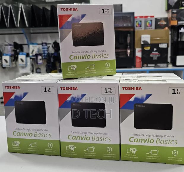 1tb Toshiba External Harddrive - thumbnail 3