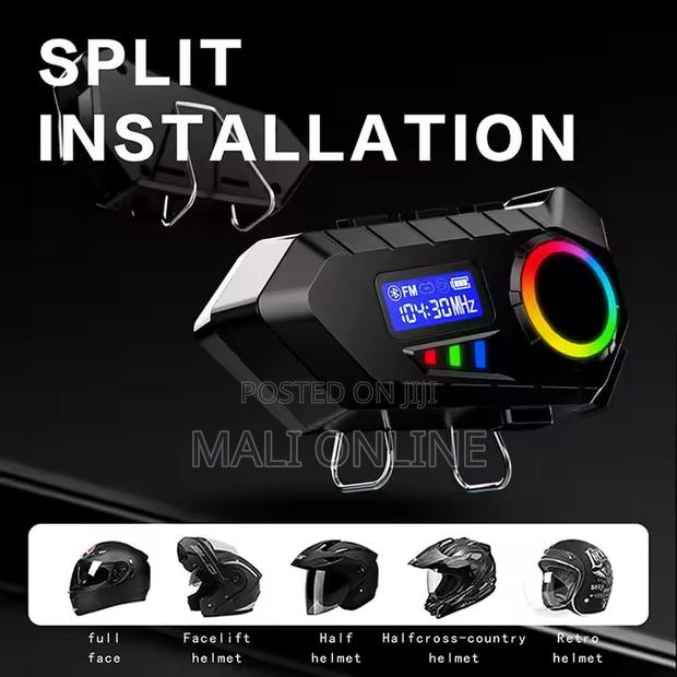 Y30 Motorcycle Helmet Intercom Bt 5.3 Waterproof Ipx8 Long Standby - thumbnail 3