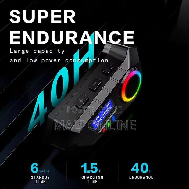 Y30 Motorcycle Helmet Intercom Bt 5.3 Waterproof Ipx8 Long Standby - thumbnail 4