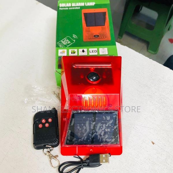 Ip65 Waterproof Outdoor Alarm Siren With Motion Detector Solar Alarm