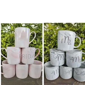 Set of 6 Assorted Cups(3pink+3grey)