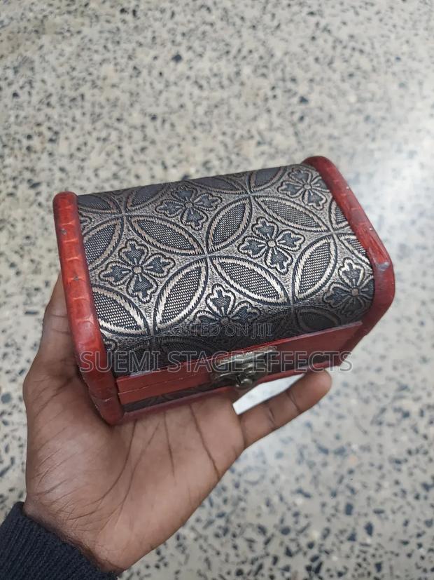 Wooden Antique Jewelry Box – Vintage Treasure Storage