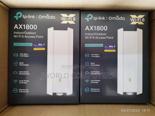 Tp-Link Ax3000 Tl-Eap650-Outdoor Omada Mesh Technology: