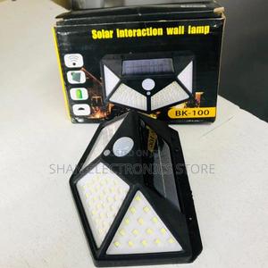 Outdoor Security Lamp Wall Garden Solar-Powered Wall Lamp Bk-100 - thumbnail 2