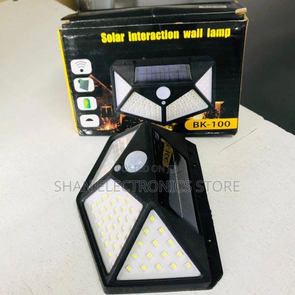 Outdoor Security Lamp Wall Garden Solar-Powered Wall Lamp Bk-100 - main view