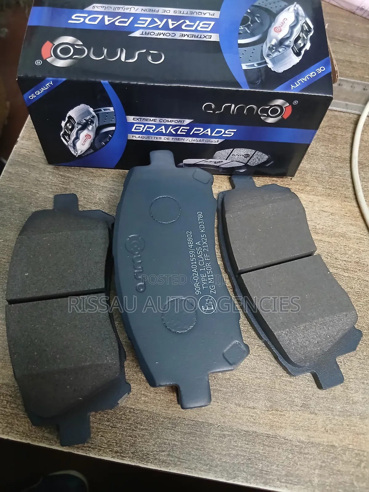 Subaru Forester Asimco Genuine Front Brake Pads Kd3780