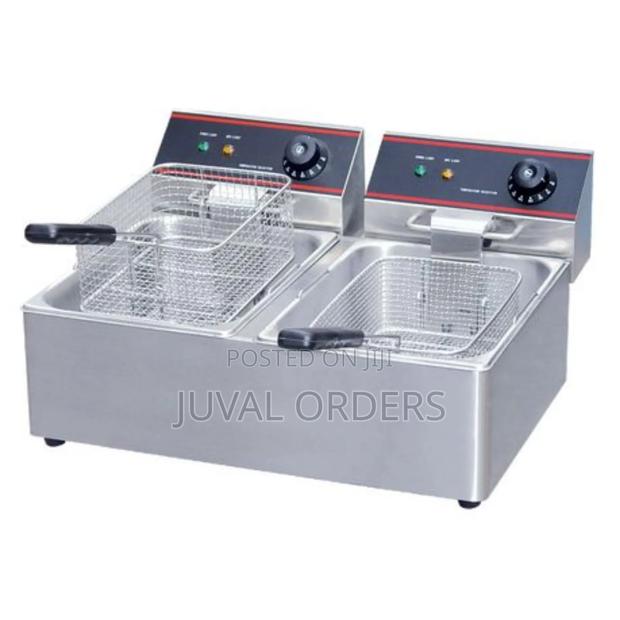 Double Deep Fryer Machine - main view