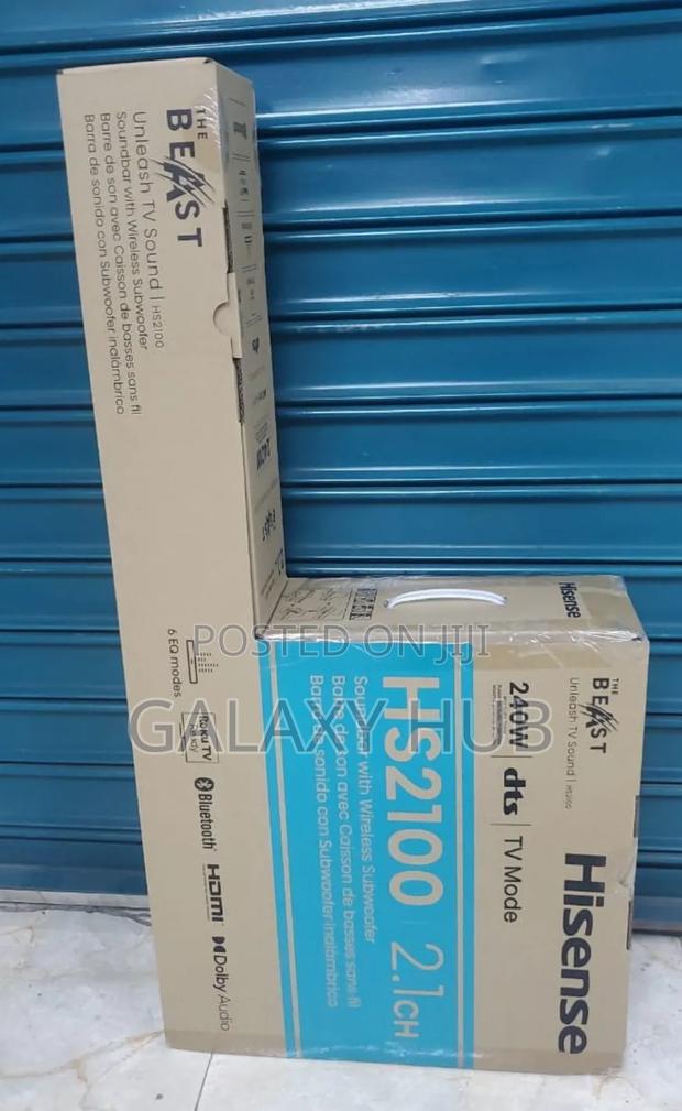 Hisense 240 Watts 2.1ch Hs2100 Hisense Sound Bar