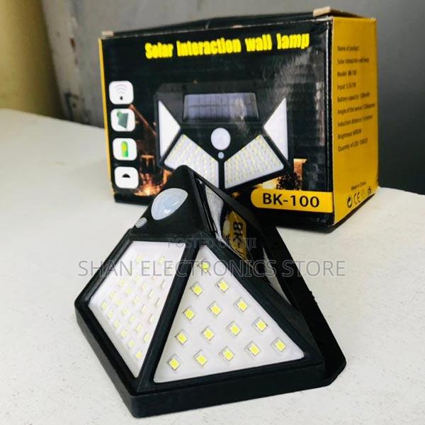 Solar Interaction Wall Lamp Bk-100–100 Led,600lm Brightness, Sensor - main view