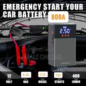 12v 800a Car Jump Starter 80000mah Battery Booster