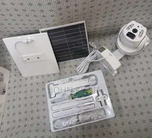 Ubox Dual Panel/Dual Lens Solar Powered Camera 6mp