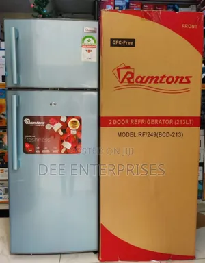 Ramtons Fridge Double Fridge 213litres