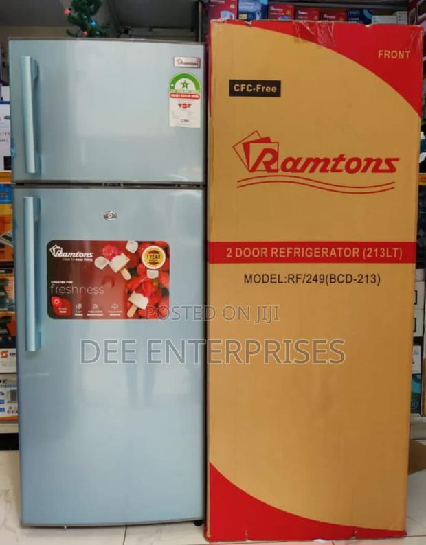 Ramtons Fridge Double Fridge 213litres - main view