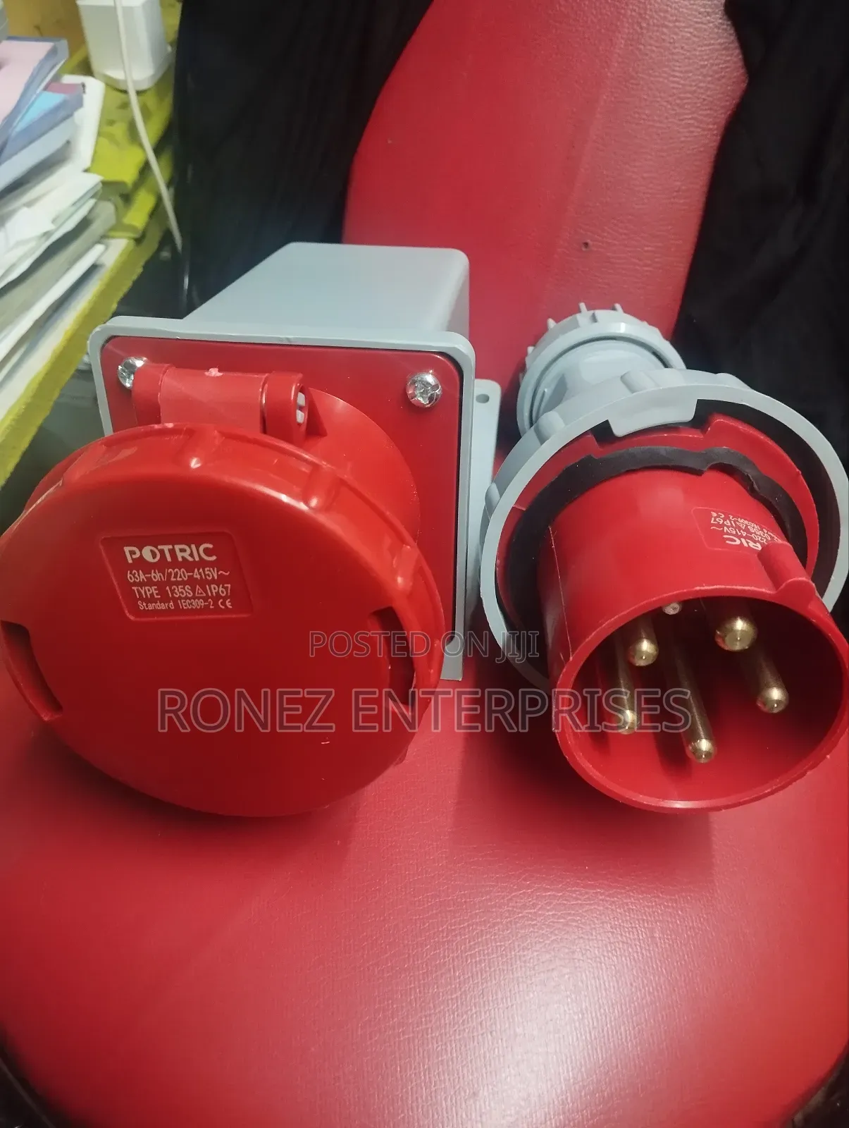 Industrial Socket 5 Pin 63 Amps Yts5d