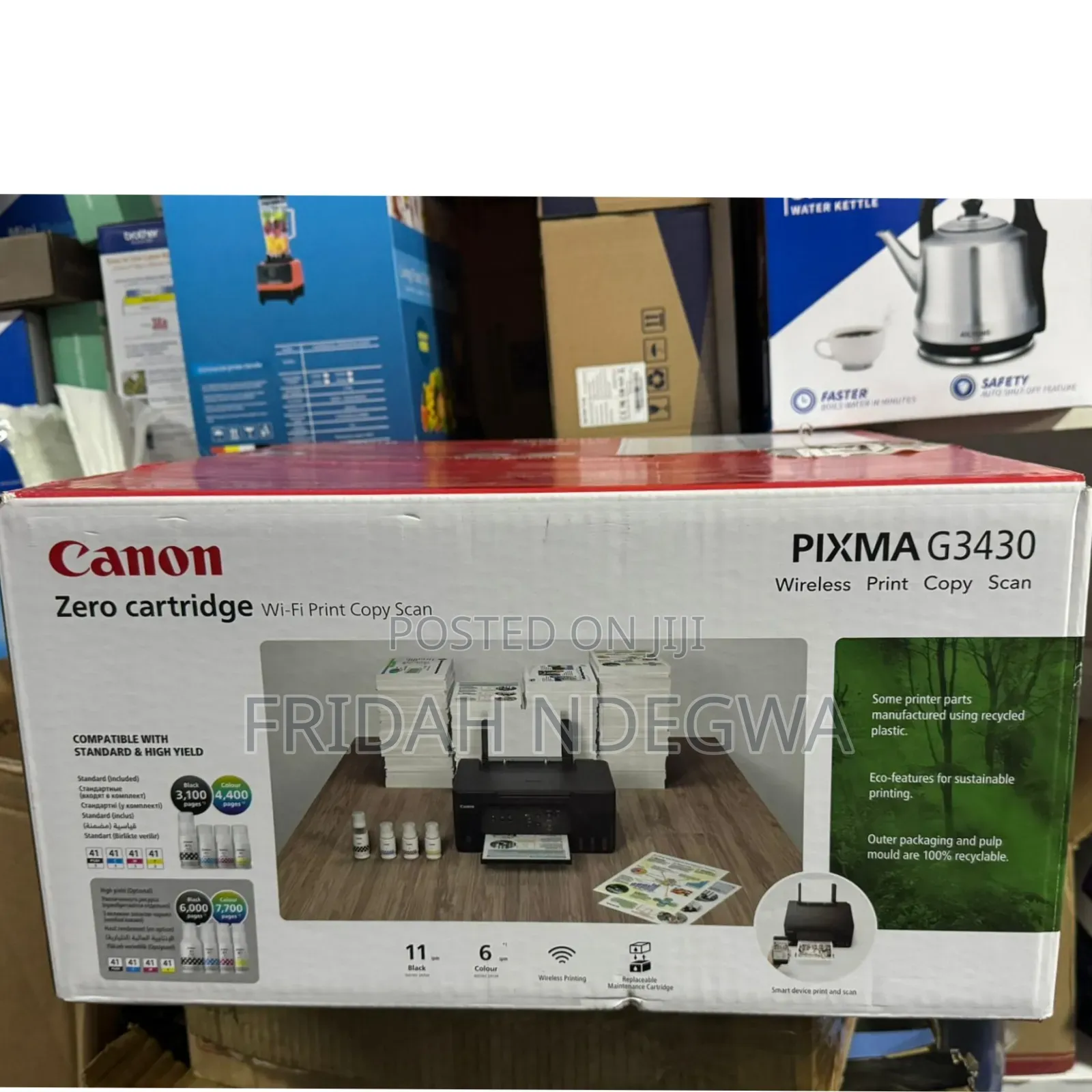 Canon Pixma 3430 Wireless Ink Printer